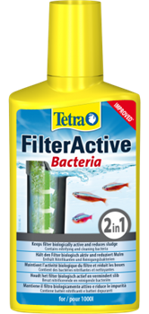 Кондиционер для аквариумной воды Tetra FILTER ACTIVE /биологическая активность в аквариуме/ 100 мл. - фото 20724