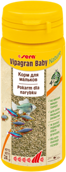Корм для мальков в гранулах Sera VIPAGRAN BABY  50 мл. 24 г. - фото 20910