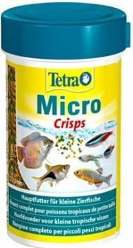 Корм для мелких рыб Tetra Мicro Crisps /чипсы/ 100 мл. - фото 21638