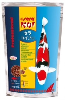 Корм для прудовых рыб Sera KOI Professional весна/осень 500 г - фото 21989