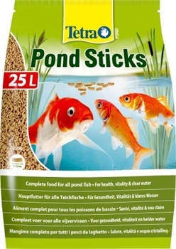 Корм для прудовых рыб Tetra Pond STICKS 25 л. (3 кг.) - фото 22039