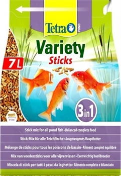 Корм для прудовых рыб Tetra Pond VARIETY STICKS /смесь из трёх видов кормов/ 7 л. (1020 г.) - фото 22045