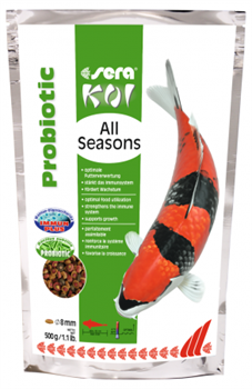 Корм для прудовых рыб Sera Koi All Seasons Probiotic  500 г. - фото 22055