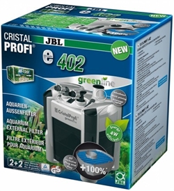 JBL CristalProfi e402 greenline - Внешний фильтр для аквариумов 40-120 л (40-80 см) - фото 22091