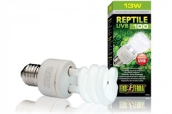 Лампа Exo Terra Reptile UVB100 Compact 5.0, 13 W - фото 22172