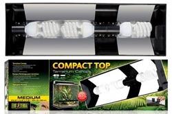 Светильник Exo Terra Compact Top для террариумов Арт: РТ2604, РТ2608, PT2610, PT2612 (60x9x20 см) - фото 22211