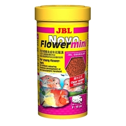 JBL NovoFlower mini - Основной корм для небольших флауэрхорнов, гранулы, 250 мл (110 г) - фото 23008