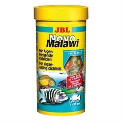 JBL NovoMalawi - Основной корм для растительноядных цихлид, хлопья, 250 мл (40 г) - фото 23017