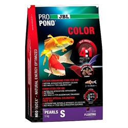 JBL ProPond Color S - Корм д/окраски кои 15-35 см, плавающие гранулы 3 мм, 5,0 кг/12 л - фото 23111