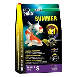 JBL ProPond Summer S - Осн летний корм д/кои 15-35 см, плавающ гранулы 3 мм, 4,1 кг/12л - фото 23151