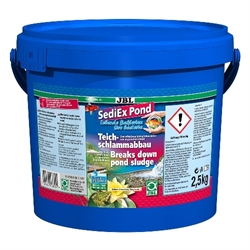 JBL SediEx Pond - Бактерии и активный кислород для расщепления ила, 2,5 кг на 25000 л - фото 23197