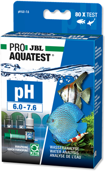 JBL ProAquaTest pH 6-7.6 - Экспресс-тест рН в пресной и морской воде в диап. 6-7,6 - фото 23389