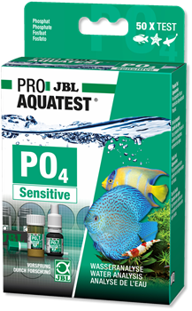 JBL ProAquaTest PO4 sensitive - Экспресс-тест д/опр. фосфатов в пресн. и морской воде - фото 23407