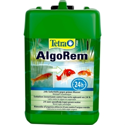Кондиционер для воды Tetra POND ALGO REM /борьба с цветением воды и зелеными водорослями/ 3 л. - фото 23633