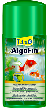 Кондиционер для воды Tetra POND ALGO FIN /борьба с сине-зелеными водорослями и ряской/ 500 мл. - фото 23692
