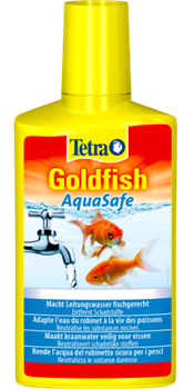 Кондиционер для аквариумной воды Tetra AquaSafe GOLDFISH /подготовка воды для золотых рыб/ 100 мл. - фото 23725