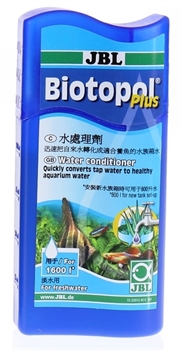 JBL Biotopol plus - Кондиционер для воды с высоким содержанием хлора, 100 мл на 1600 - фото 24232
