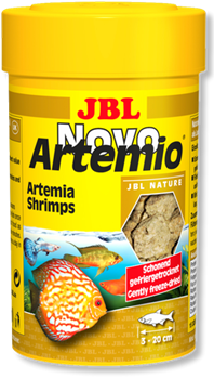 JBL NovoArtemio - Дополнительный корм с артемией для любых аквариумных рыб, 250 мл (18 г) - фото 25173