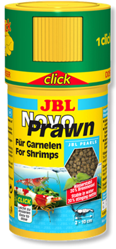 JBL NovoPrawn CLICK - Основной корм для креветок, гранулы, 100 мл (58 г) - фото 25181