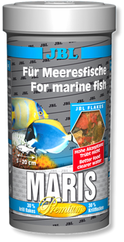 JBL Maris - Основной корм в форме хлопьев для морских аквариумных рыб, 250 мл (45 г) - фото 25188