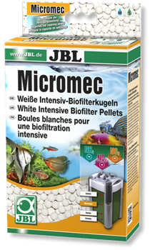 JBL Micromec - Наполнитель для биофильтрации, шарики из спеченного стекла, 650 г на 200 л - фото 25233