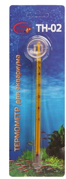 Термометр для аквариума на присоске Aqua Reef (тонкий) ТН-02 - фото 27226