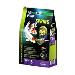 JBL ProPond Spring S - Осн весенний корм д/кои 15-35 см, плавающ чипсы 3 мм, 1,1 кг/3 л - фото 28450