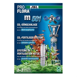 JBL ProFlora m501 - СО2-система с многоразовым баллоном 500 г д/акв до 400 л (120 см) - фото 28477