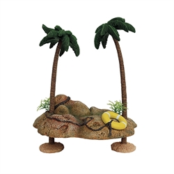 ArtUniq Islet With Palmtrees - Декоративная композиция "Островок с пальмами", 20,5x15,5x25,5 см - фото 28591