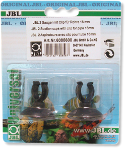 JBL suction cup with clip 16 - Присоска с зажимом д/крепл предметов диам 16 мм, 2 шт - фото 28874