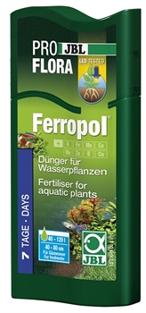 JBL ProFlora Ferropol - Базовое удобрение д/растений в пресн. акв., 100 мл на 400 л - фото 29390
