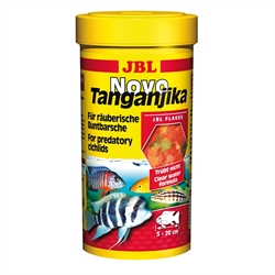 JBL NovoTanganjika - Основной корм в форме хлопьев для хищных цихлид, 1000 мл (172 г) - фото 30942
