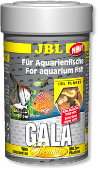 JBL Gala - Основной корм премиум-класса для пресноводных аквариумных рыб, хлопья, 100 мл (15 г) - фото 31032