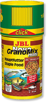 JBL NovoGranoMix mini CLICK - Основной корм для аквариумных рыб, гранулы, 100 мл (42 г) - фото 31039