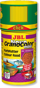 JBL NovoGranoColor mini CLICK - Основной корм для яркой окраски рыб, гранулы, 100 мл (43 г) - фото 31349