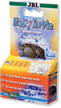 Средство для устранения запаха в аква-террариумах с черепахами JBL EasyTurtle - гранулы, 25 г на 50 л. - фото 31397