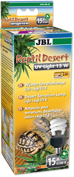 Лампа с УФ для пустынных террариумов JBL ReptilDesert UV light 15 Вт, Е27 - фото 33571