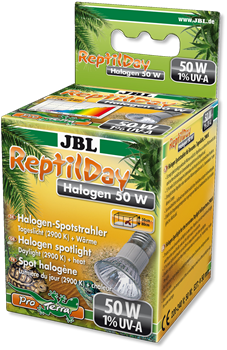 JBL ReptilDay Halogen - лампа галогенная полного спектра для террариумов 50 Вт - фото 34547