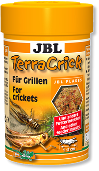 JBL TerraCrick - Корм для сверчков и других кормовых насекомых, 100 мл (60 г) - фото 35522