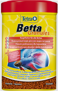 Корм для бойцовых и лабиринтовых рыб Tetra Betta Granules /гранулы/ 5 г. - фото 36814