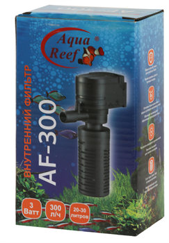 Фильтр-помпа Aqua Reef AF - 300, на 20-30л, 3w, 300л/ч - фото 43429
