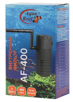 Фильтр-помпа Aqua Reef AF - 400, на 30-40л, 5w, 400л/ч - фото 43440