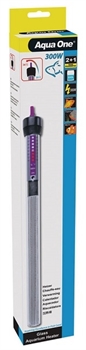 Нагреватель Aqua One Glass Heater 300 W для аквариумов 250-300 л. - фото 43768