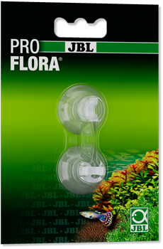 Резиновые прозрачные присоски JBL Suction cup with clip для объектов диаметром 5-7 мм, 2 шт. - фото 44601