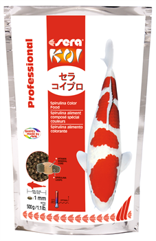 Корм для прудовых рыб Sera KOI Prof. Spirulina Color 500 г - фото 45750