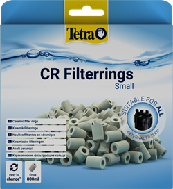 Фильтрующий материал CR Filterrings Small для фильтров Tetra EX 400/500/600/700/800/1000/1200/1500 /керамика/ - фото 45935