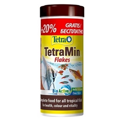 Корм для рыб Tetra MIN /хлопья/ 300 мл. (250 мл + 20% бесплатно)