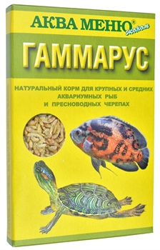 Корм для рыб и водных черепах Аква Меню "Гаммарус"  11 г.# - фото 46597