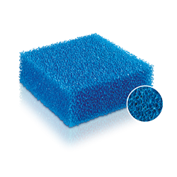 Губка крупнопористая синяя для фильтров Juwel BIOFLOW 6.0/STANDART (пр-во Россия) - фото 47183