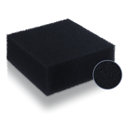 Губка среднепористая черная 30ppi для фильтров Juwel BIOFLOW 8.0/JUMBO 14,5х14,5 см. (пр-во Россия) - фото 47711